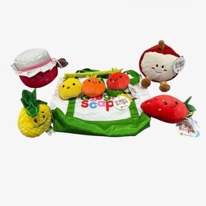 GIGGLESCAPE Set of 5 Plush with Tote Bag